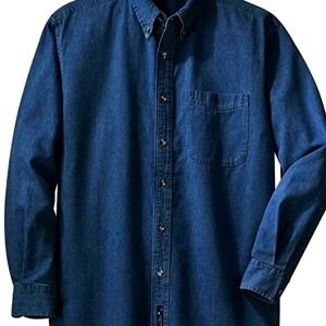 Mens Denim long sleve shirt 2XL